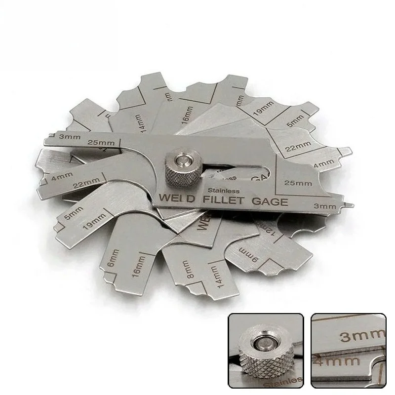 MG-11 Welding Fillet Gage Measuring Tool Welding Gauge Soldering Ruler (Metric) New