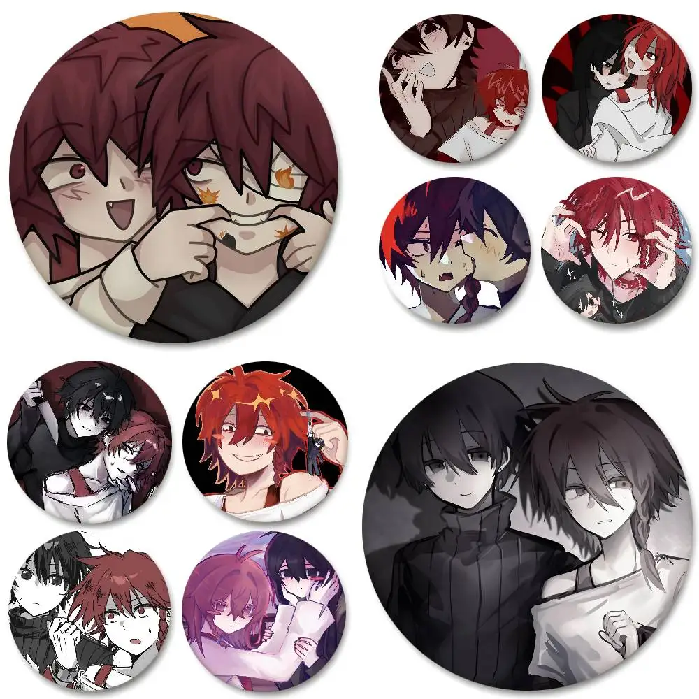 Zeno Remake Round Badge Lapel Pin Backpack Clothing Jewelry Accessories Gift Brooch
