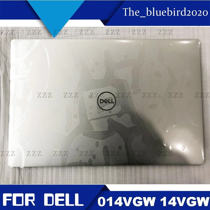 ZZ For Dell XPS 13 9370 A Shell LCD Screen Back Cover Silver 014VGW 14VGW
