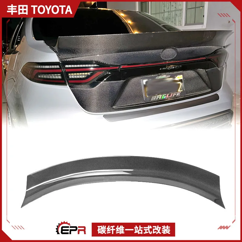 

Suitable for Toyota, Leiling, Corolla E210 carbon fiber modified parts EPA rear wing, rear disturbing wind pressure wing