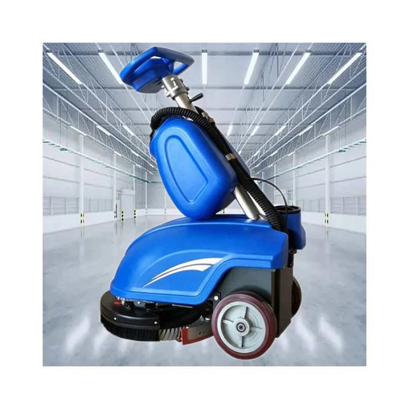 Factory Directly Floor Cleaning Machine Floor Scrubber Walk Behind Battery Floor Scrubber