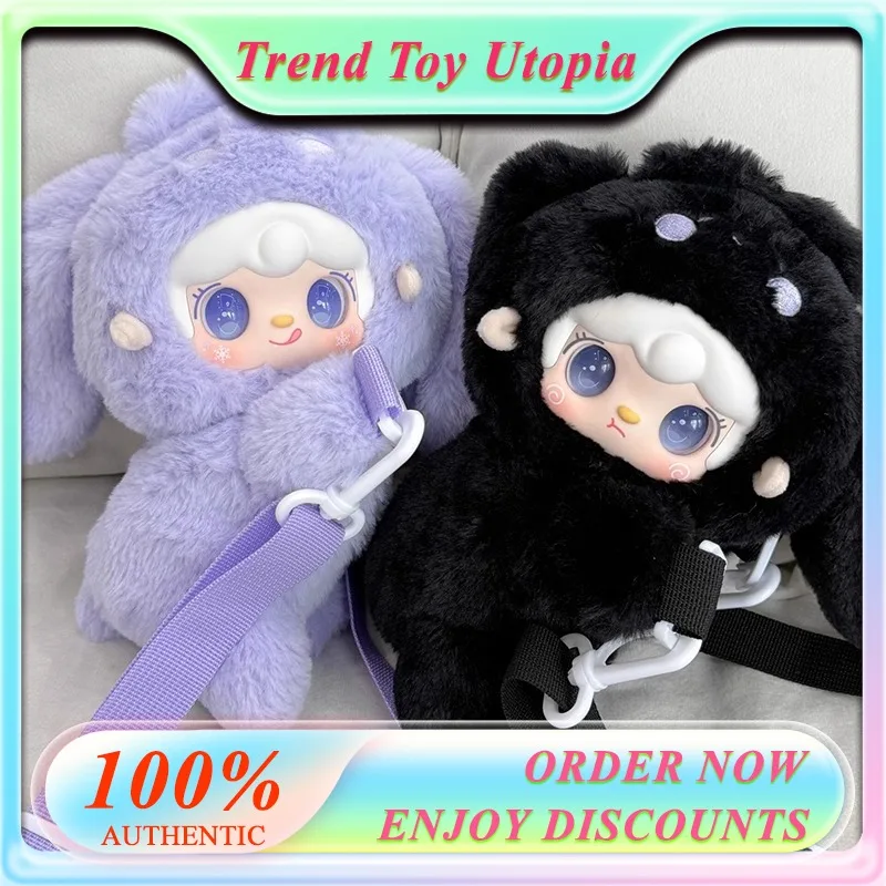 

Authentic Oxygen Yooki V8 Rabbit Zero Wallet Accompanies You Trendy Play Blind Box Plush Toy Doll Crossbody Bag For Girl's Gift