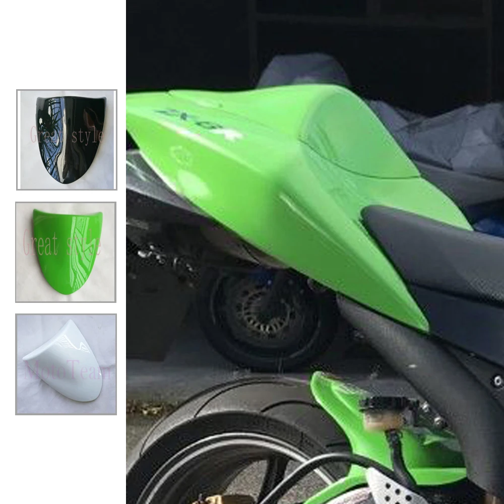 New For Kawasaki ZX-6R ZX6R 636 600 2005 ZX10R 2006 2007 ZX 10R 6R 05 06 07 Moto Rear Seat Cover Cowl Solo Racer Scooter Seat