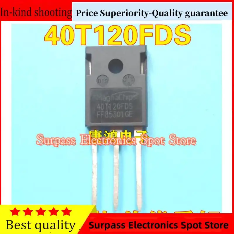 

10PCS-100PCS 40T120FES 40T120FDS TO-247 IGBT 40A/1200V Price Superiority-Quality guarantee