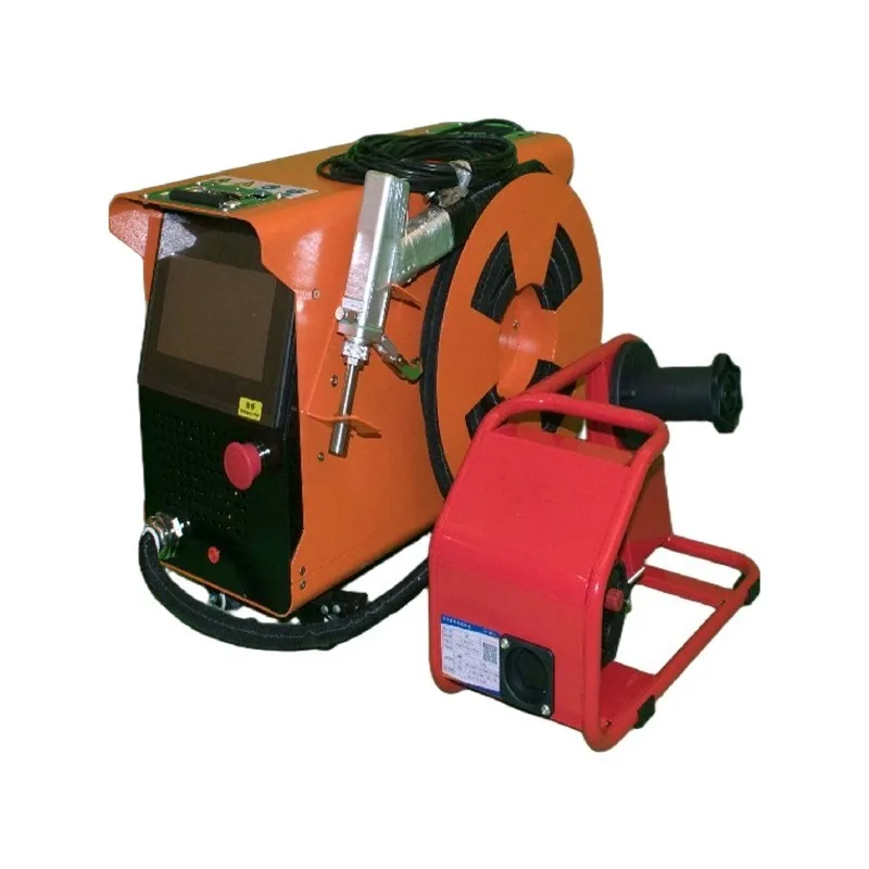 Air-cooled small 220V household electric all-in-one machine cutting machine rust removal machine new type