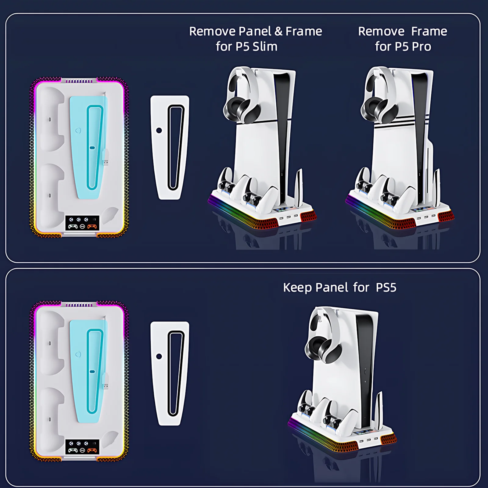 Thumbnail 2 - #14 Newest PS5 Vertical Stands
