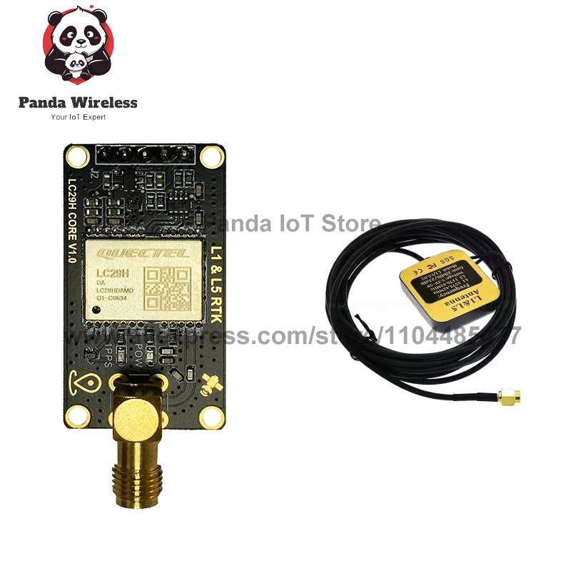 Quectel LC29HBS LC29HDA RTK Positioning Core Board LC29H Series L1 L5 GPS Glonass Galileo GNSS High Precision Centimeter Level