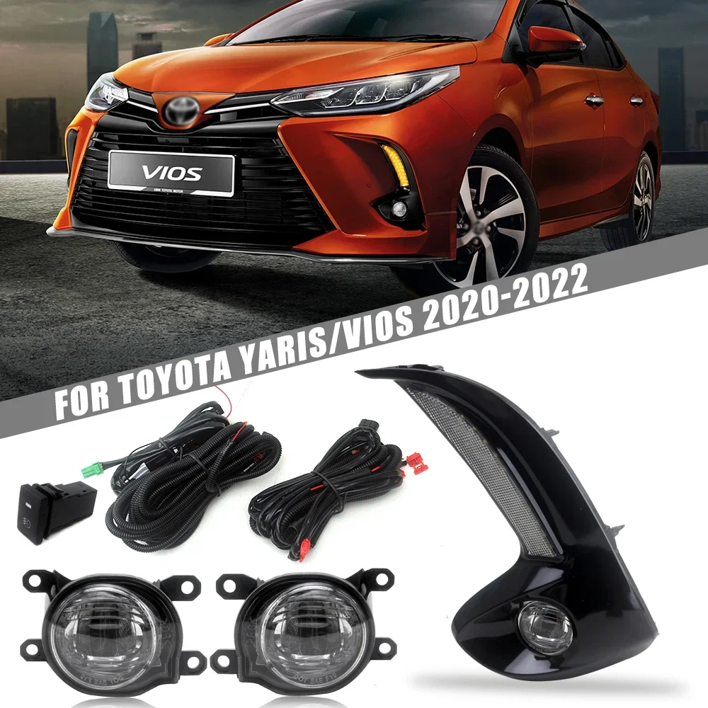 

Светодиодный дневной светильник DRLFORYARIS VIOS 20-22Дневной ходовой светильник Противотуманная лампа БезельДинамическийSequentialСигнал поворота + передний бампер небольшой светильник1 компл.