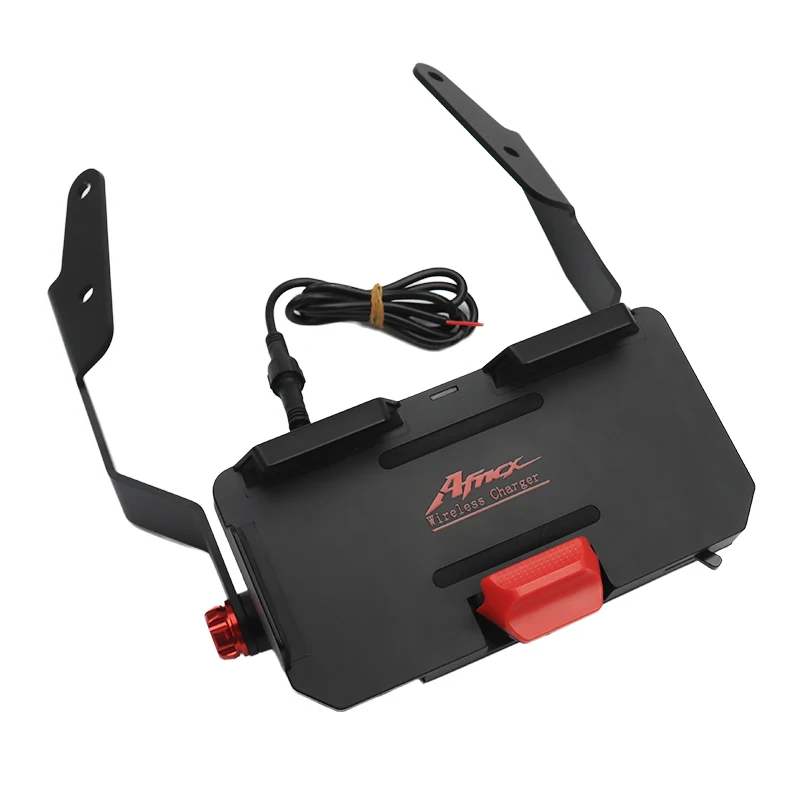 Misura Per Honda NC750 X 14-15 NC700 X 12-14 Ricarica Wireless Staffa di Navigazione Del Telefono Mobile Moto Asta di Prolunga Accessori