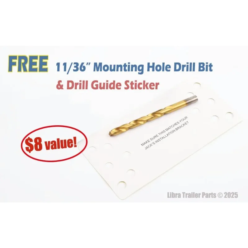 مجموعة مكونة من 4 مقابس مقصية للتخييم بمقطورة RV شديدة التحمل مقاس 9 قيراط رطل مع مقابس حفار كهربائي مزدوجة وكاملة #4