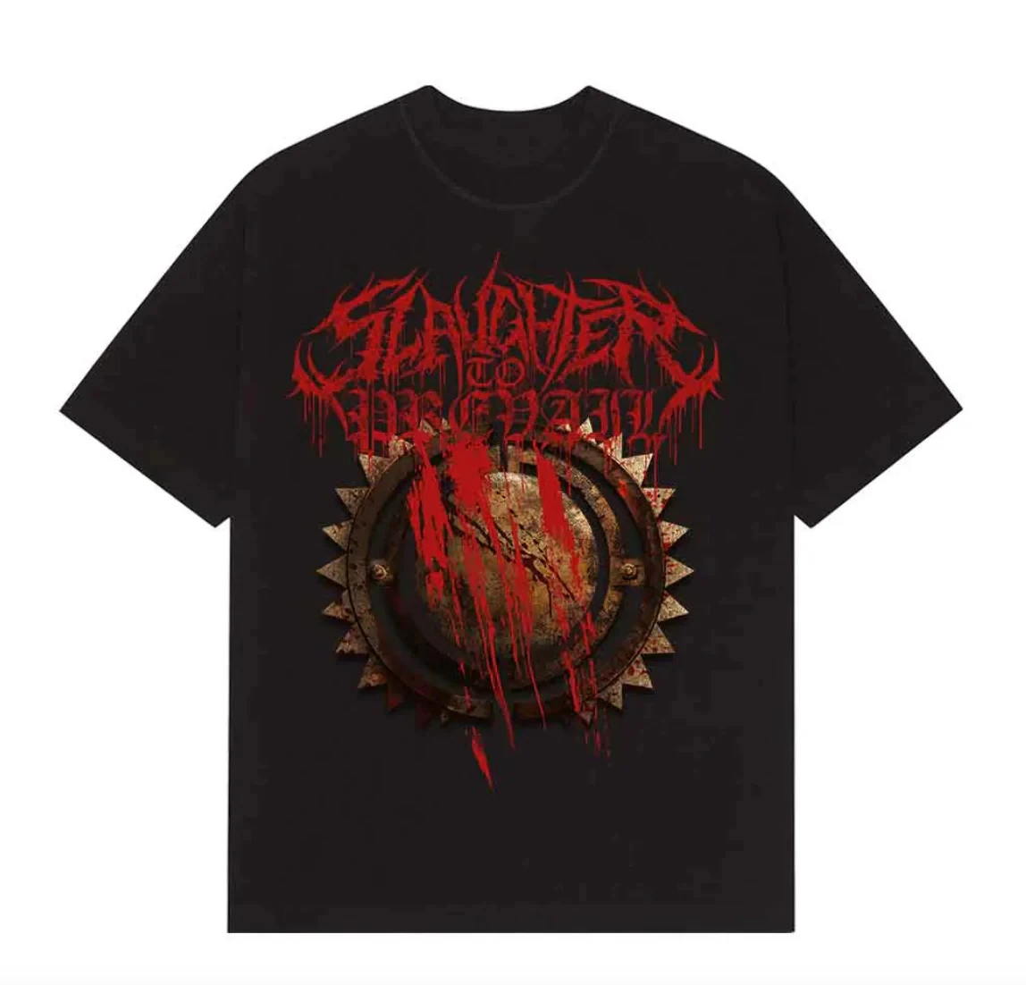 Slaughter To Prevail Logo Gear Casual Band T-Shirt Men's and Women's Luxury Brand Top 2026 New