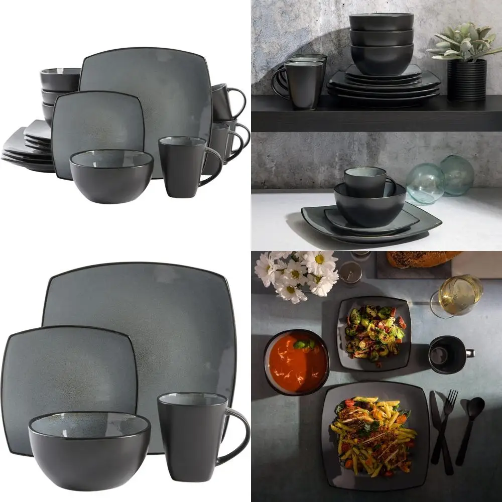 

ceramic flat plates set of 6-8 in - the dessert, salad, appetizer, small lunch, etc plate. microwave, oven, and dishwasher safe