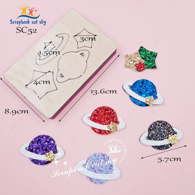 

Зажимы для волос SC52 Planet подходят для деревянных форм, используемых в машинах для вырубки.