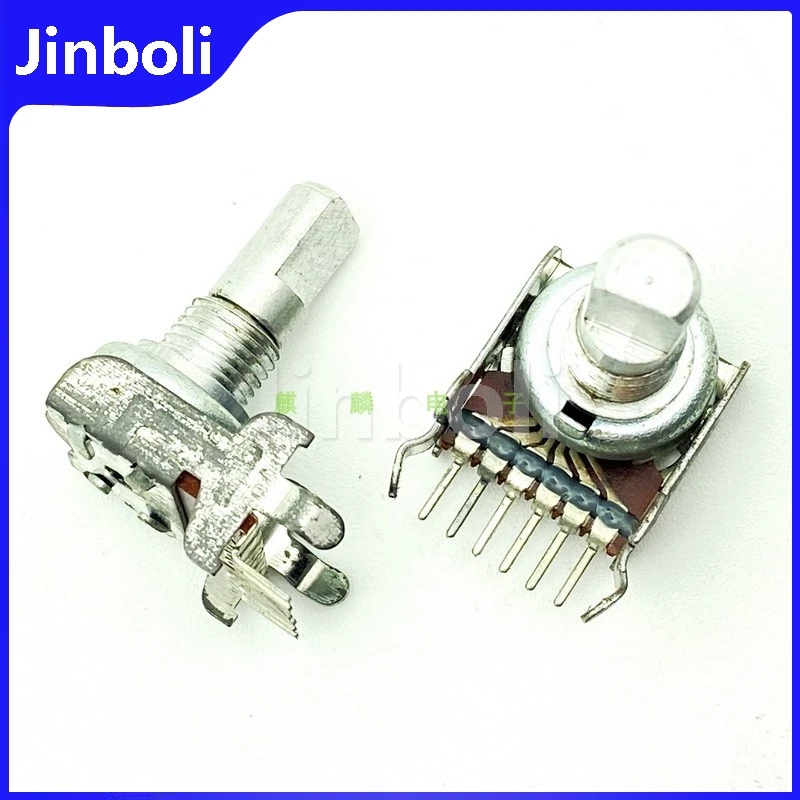 3PCS RV12 Type A50K Enkele Rij 6-pin Luidspreker Versterker Audio Cassette Speler Radio Volume Aanpassing Potentiometer