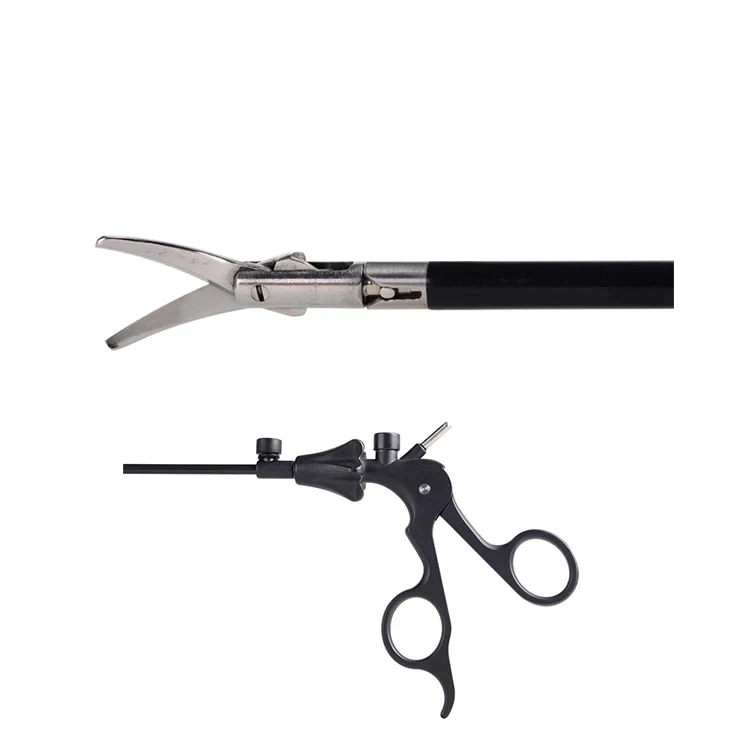 High Quality   Reusable   Alligator Forceps Tweezer Laparoscopic Grasper Scissor Surgical Instruments Supplier Customization