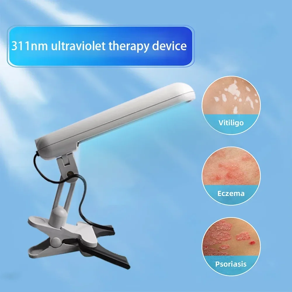 

311nm Narrowband Ultraviolet uv Phototherapy Instrument UVB Lamp for Therapy Vitiligo Psoriasis Skin Treatment Light