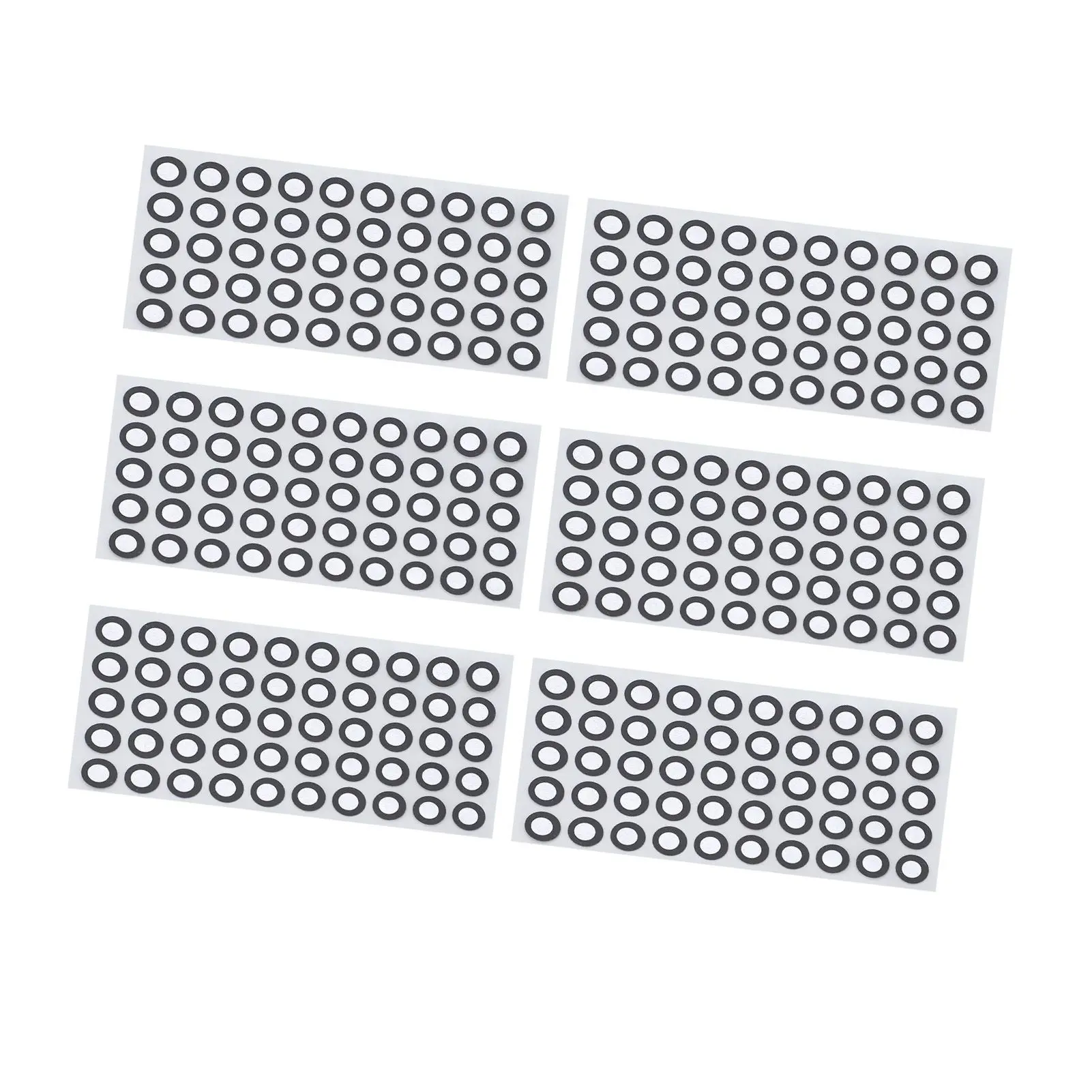 1000 Pcs 3D Scanning Marker ID 6mm OD 10mm High Reflection Strong Adhesion 3D Tracking Dot Reference Point Marker
