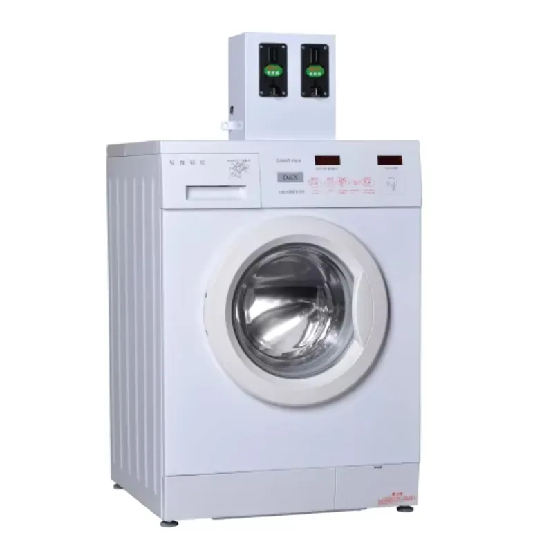 Coin handling, cloth washer and dryer