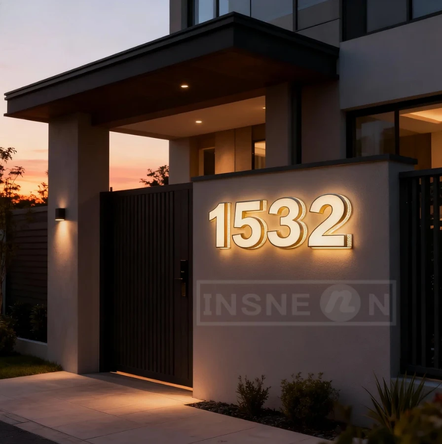 Neonowe logo LED na zamówienie, reklama firmowa, personalizowany projekt, oznakowanie, metalowe szyldy, plakat, tablica świetlna, litery, akryl na zewnątrz