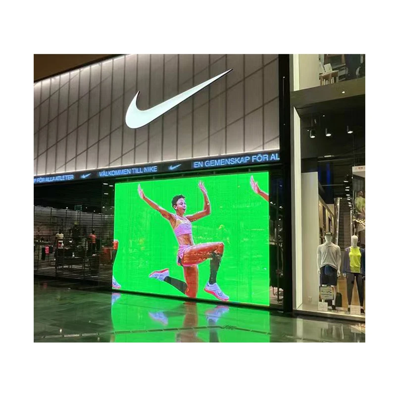 Glass Wall LED Display Window LED Screen Transparent LED Video Wall Advertising LED Film