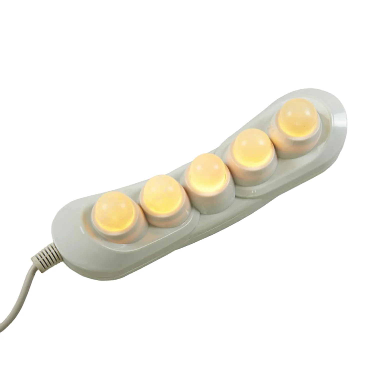 Warm Every Where on Your Body 5 Ball Infrared Heating Jade Warm Therapy Tourmaline Electric Light Wave  Projector