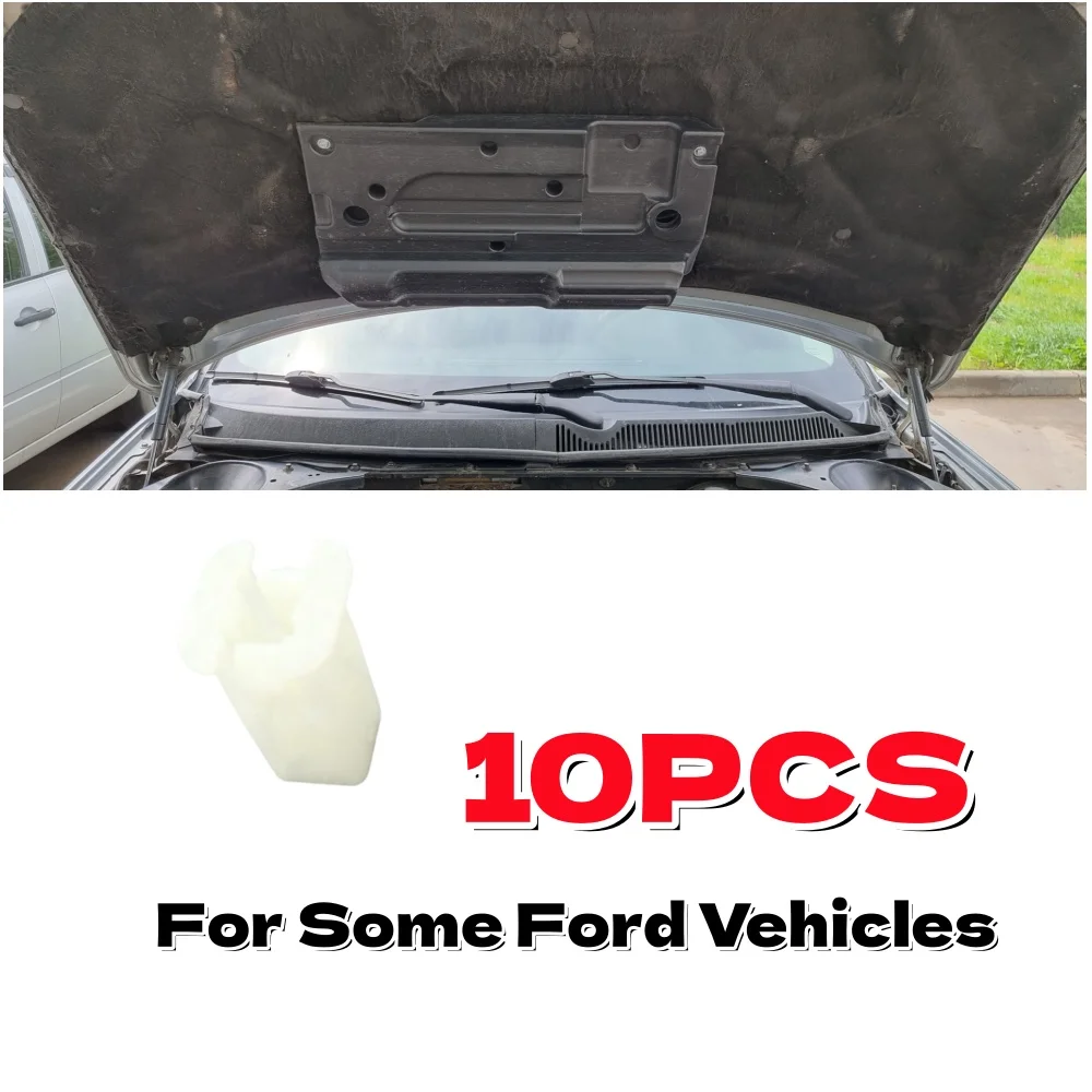 

10PCS Car Front Bumper Trim Fastener Clips Car Interior Fastener Clip Accessories 6549354 For Some Ford Vehicles
