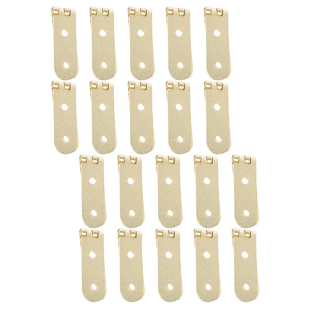 

20Pcs Hinges Jewelry Box Wooden Box Replacement Chest Case No Noise Durable Small Metal Hinges Vintage Hinge Door Hinge