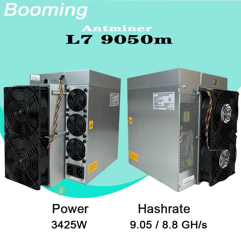 

Antminer L7 9300M 9,5Gh 9050M LTC/DOGE ASIC | Алгоритм шифрования | 3425W | эффективное охлаждение | Профессиональная майнинговая установка | В наличии