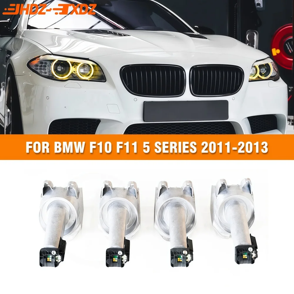 

NEW DRL Board Angel Eye Yellow Blue Red For BMW F10 F11 F18 F07GT LCI 2011-2013 Xenon Headlight Daytime Running Light LED Module