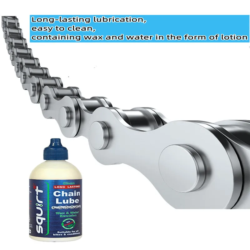 Squirt 120ml bicycle chain Lube mountain road bicycle chain lubricant Fork Flywheel Bike Bearing Grease