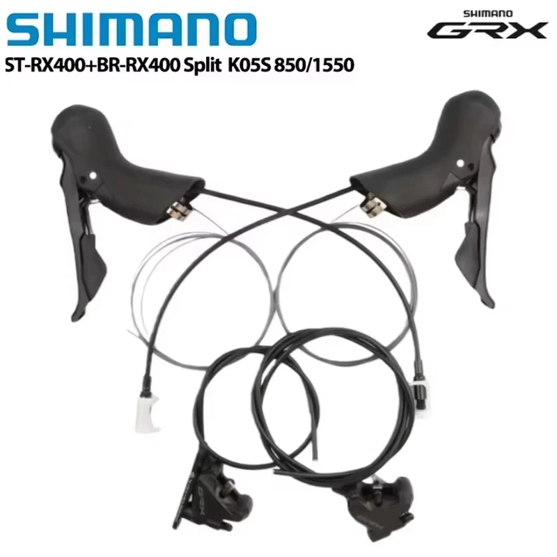 SHIMANO GRX ST-RX400 デュアルコントロールレバー　2x10 Shimano GRX RX400 Shifter Right Left 2x10s Speed ST-RX400+BR-RX400