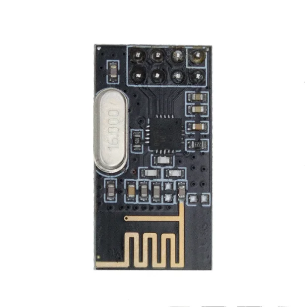NRF24L01 Wireless Module 24L01 Upgraded Black Diamond Mini 2.4G Wireless Transceiver Module Adapter Board 3.3V