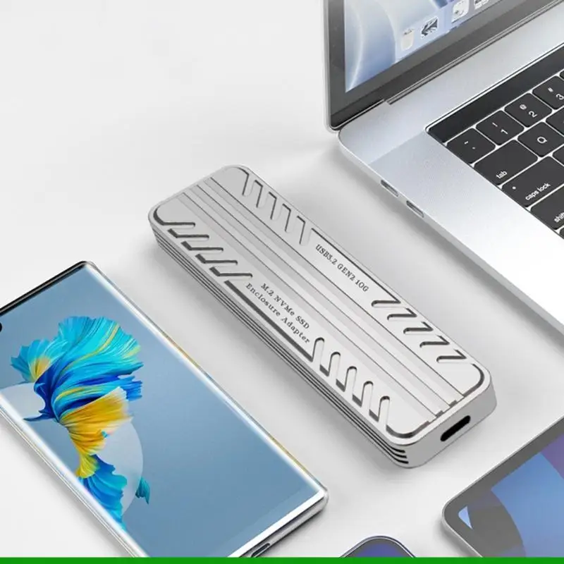 u55c مربع القرص الثابت دعم بروتوكول NVME 10 جيجابت في الثانية حاوية القرص الصلب USB3.2 Type-C