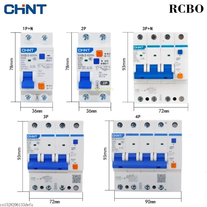 Chint NXBLE-63YH 1P… - image
