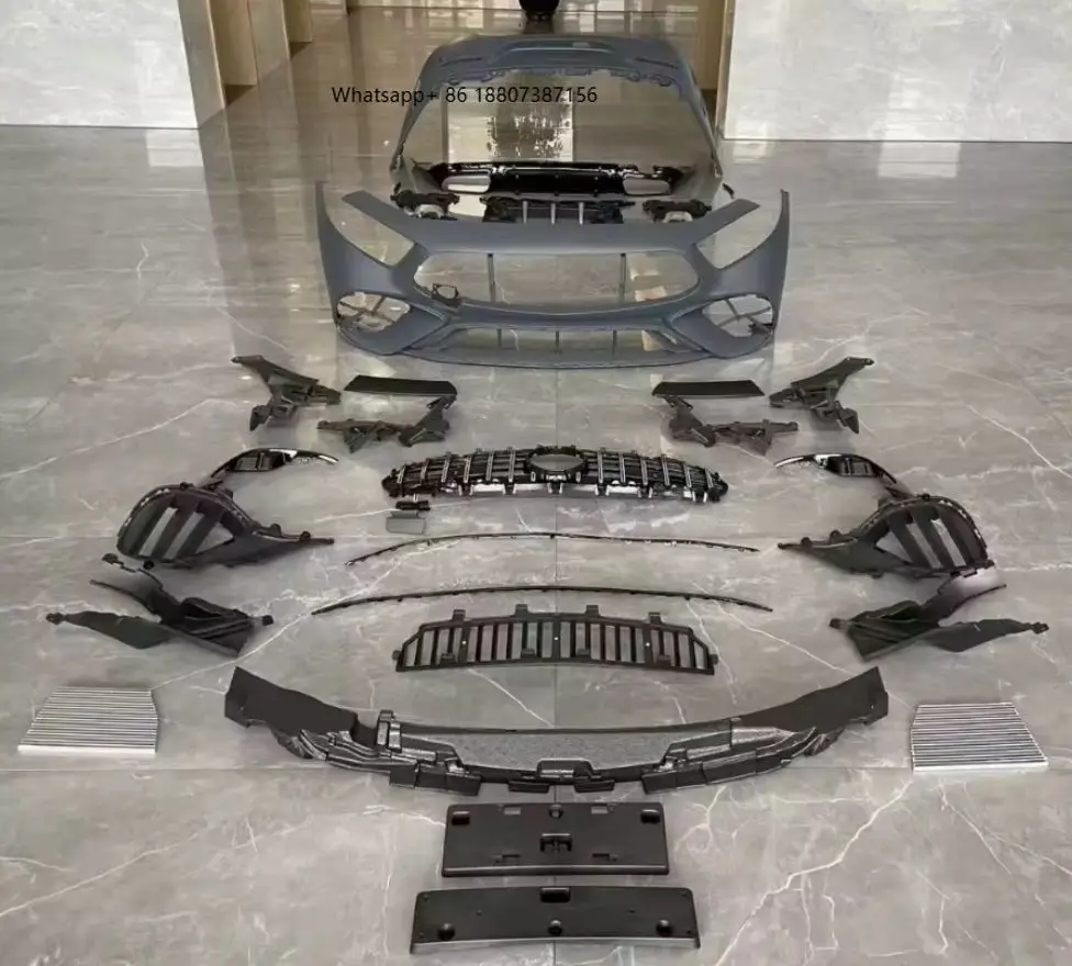 

XLstyling Car Conversion Facelift Bodykit for MercedesBenz C257 Upgrade to CLS GT63 Style Front Bumper Body Kit