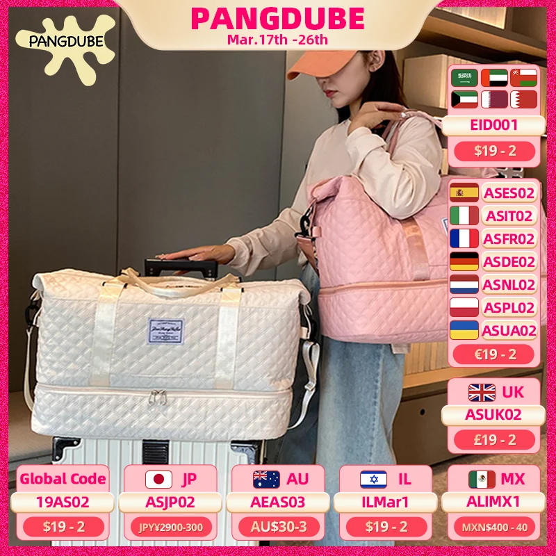 PANGDUBE 52*25*32cm Diaper Bags for Baby Nappy Maternity Bag Mom Bag for Gym Waterpoof Sports Bag for Travel Mommy Messengers Ba