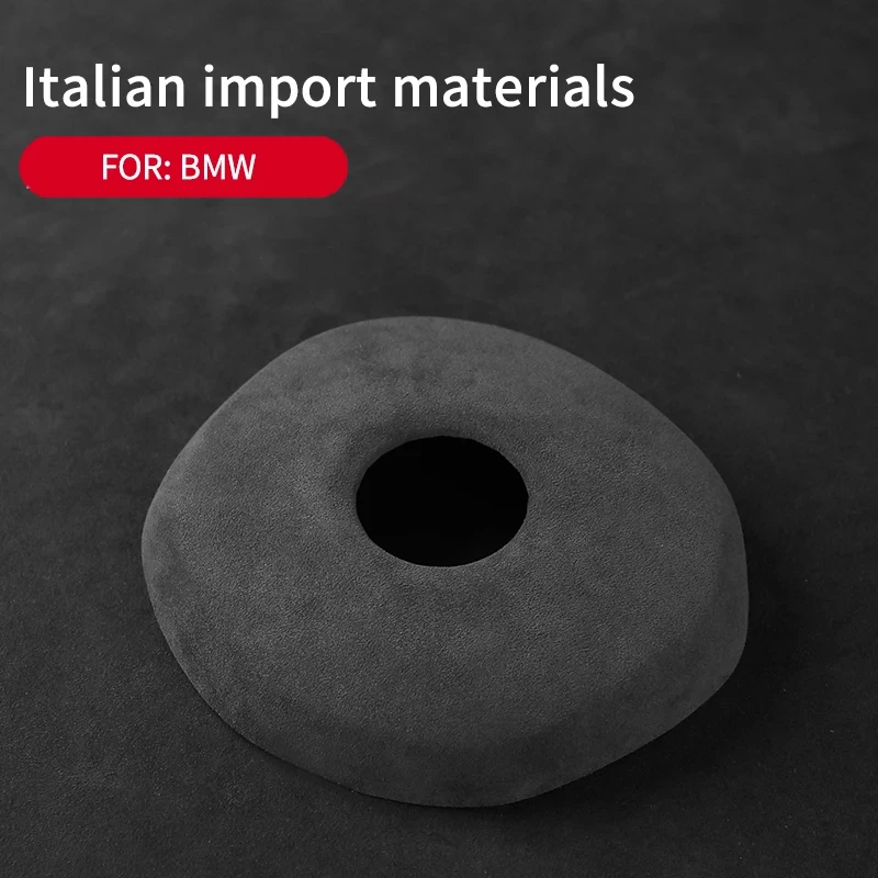Suede Car Steering Wheel Horn Button Frame Airbag Cover For BMW All G Chassis G20 G30 G31 G38 G32 G11 G12 G01 G02 G05 G06 G07