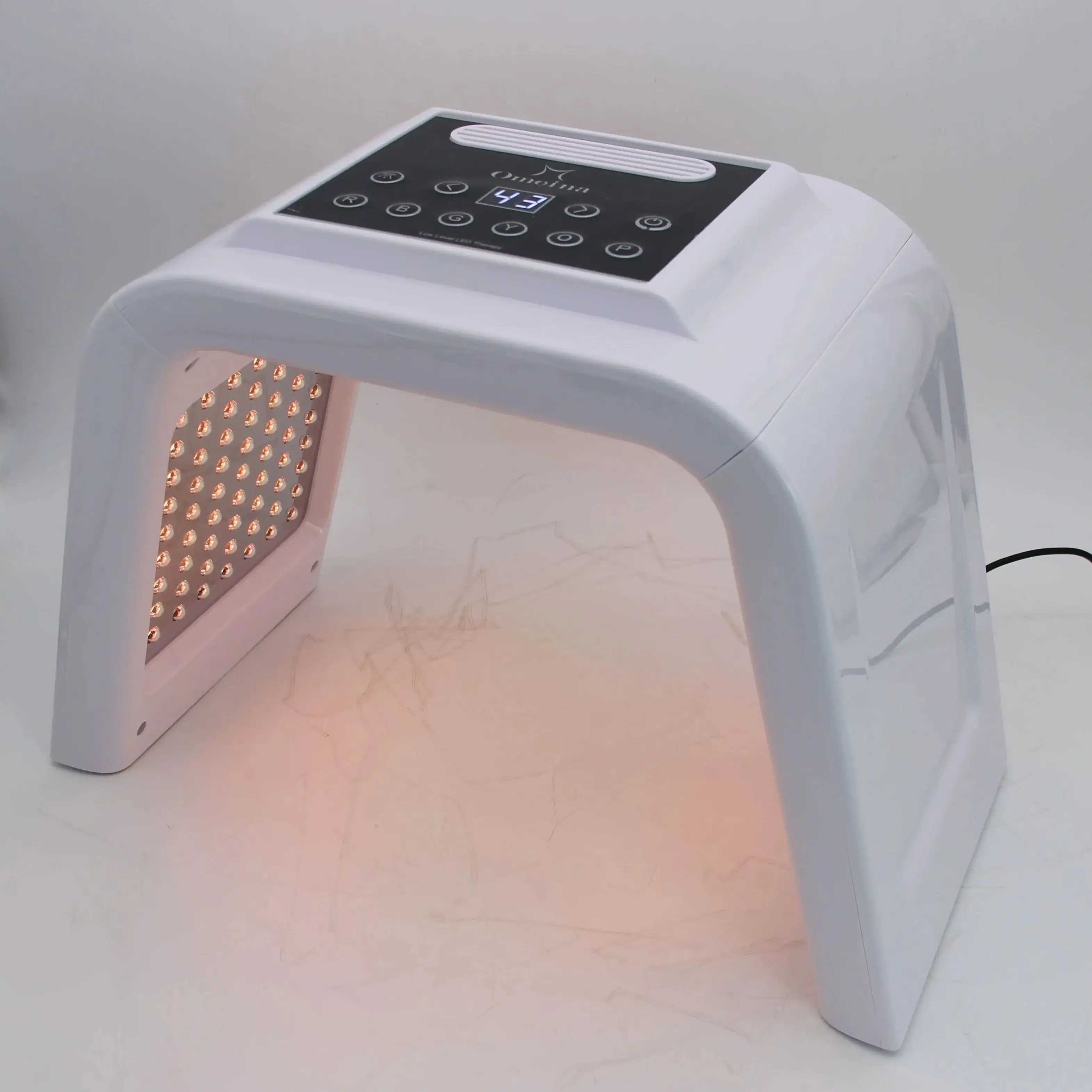 Aparat do terapii fotonowej 7 kolorów LED poprawiający skórę, wzmacniający odporność, redukujący zmarszczki, przenośne narzędzie kosmetyczne do użytku domowego, usuwające trądzik.