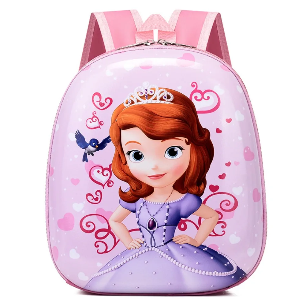 Children's Backpack Kindergarten Cartoon Eggshell Bag for Boys and Girls Backpack Spinal Protection Back Cushion Reduce Burden