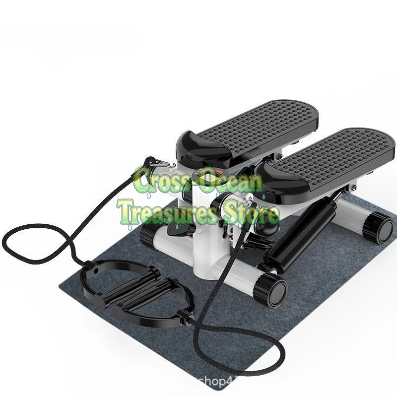 室内小型静音ステッパー-ミニ油圧式ロープ引き込み式室内エリプティカル登山ステッパー
