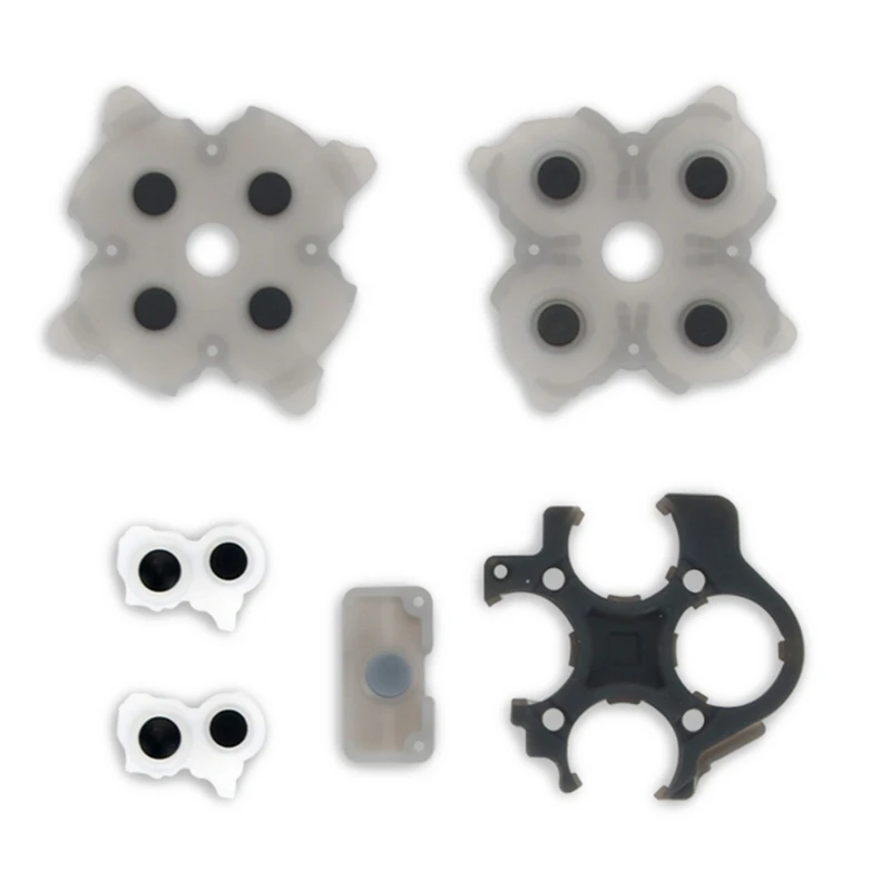 Game Controller Conductive Rubber Pad Conductive Keypads Button Rubber Pad Dpad L1R1 Replacement for P5 Version 3