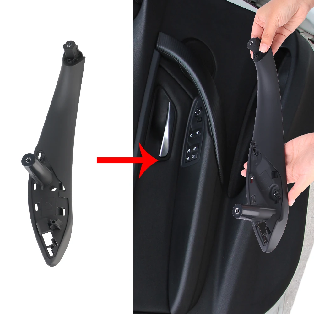 Auto Innen Griff Innen Türgriffe Tür Panel Pull Trim Abdeckung Schwarz Vorne Hinten Links/Rechts Für BMW F30 f80 F31 F32 F34 F35