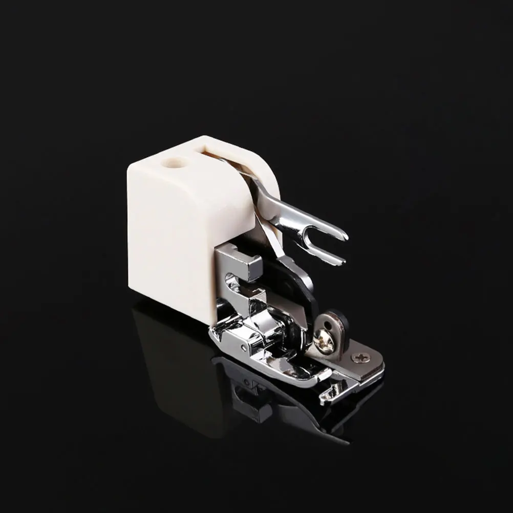 

Sewing Machine Presser Foot Hemming Crimping Accessories Presser Foot Set for Low Sewing Machine Lock (White)