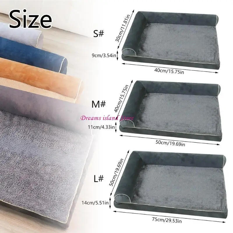 Breathable Pet Sofa Nest for Year Round Use Soft Fabric Eggs Crate Padding Bed HX6C