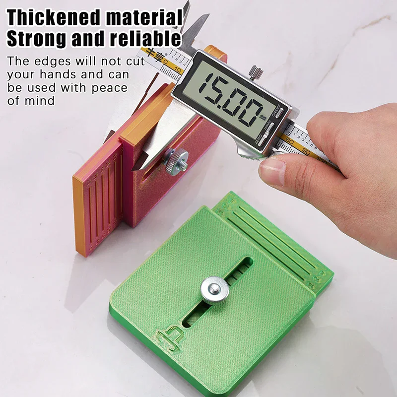 Hot Sale NEW Furniture Film Tint Edge Cutting Small Guide Plate 5-45mm Distance Precise Trimming Tool For Carbon Fiber Car Film