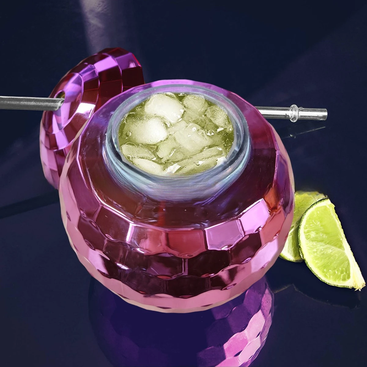 

New Minimalist Spherical Drinking Cup 600ML Portable with Lid New Plastic Cup Gift for Outdoor Home Use
