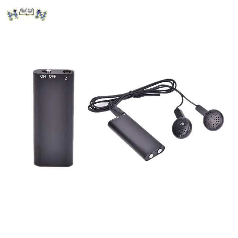 1PC Portable Mini Audio Recorder Voice Activated Listening Device 96 Hours 8GB