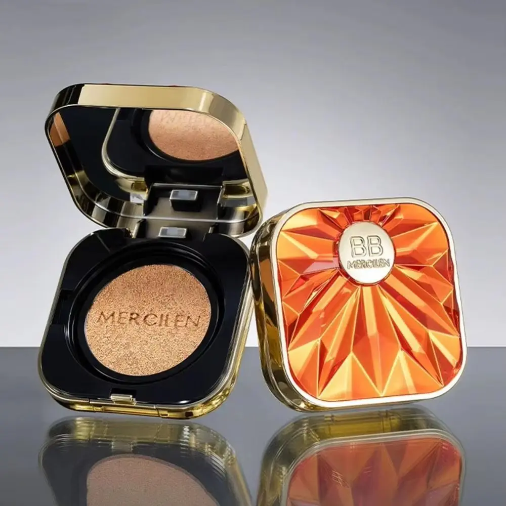 Nourishing BB Cream Cushion Skin Oil Control Brightening Makeup Base Cushion Sunscreen SPF Multi-Function Foundation