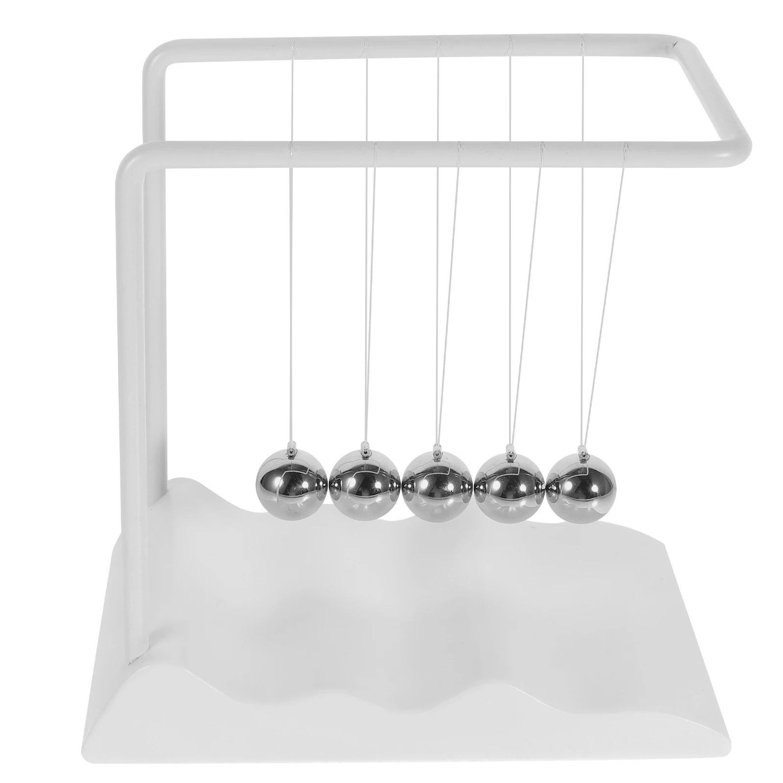

Balls Pendulum Office Toy Desk Iron Ball Physics Ornament Home Dorm Decoration Beads