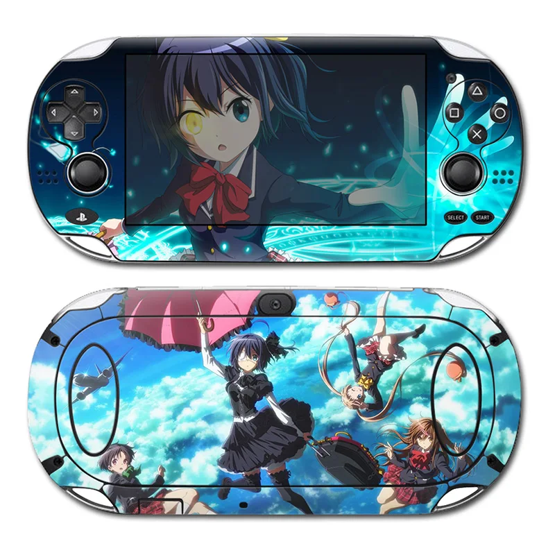 Waterproof Games Accessories Vinyl Decal for PS vita 1000 Skin Sticker anime girls